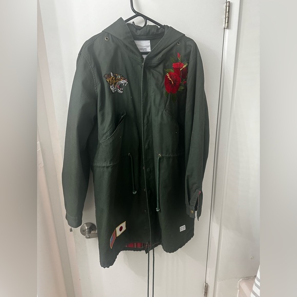 Profound Aesthetic Tiger Rose Parka - Picture 5 of 5